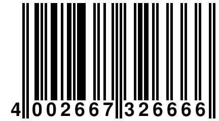 4 002667 326666