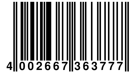 4 002667 363777