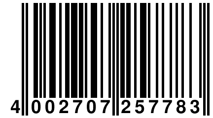 4 002707 257783