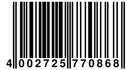 4 002725 770868