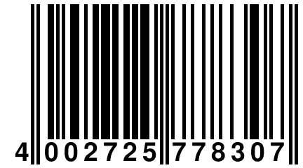 4 002725 778307