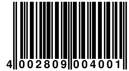 4 002809 004001