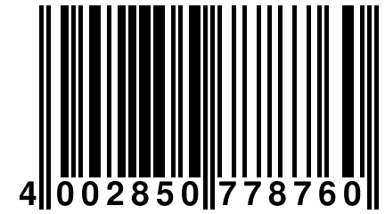 4 002850 778760