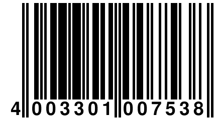 4 003301 007538