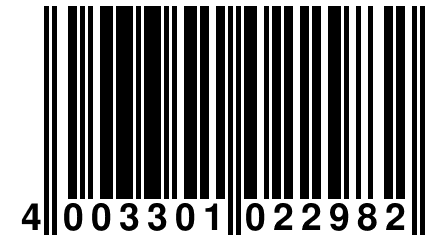 4 003301 022982