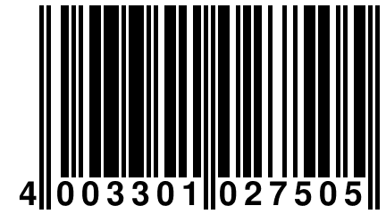 4 003301 027505