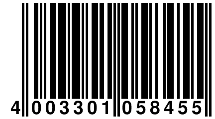 4 003301 058455