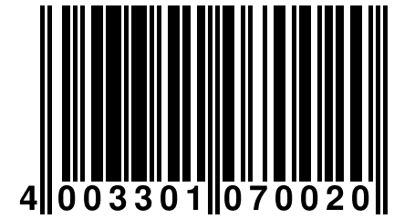 4 003301 070020