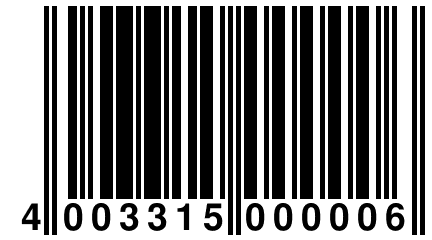 4 003315 000006