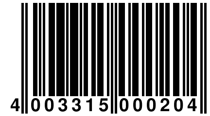 4 003315 000204