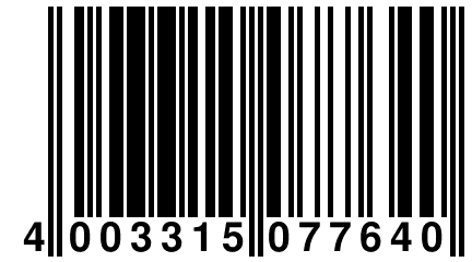 4 003315 077640