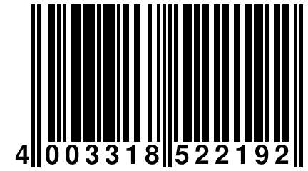 4 003318 522192