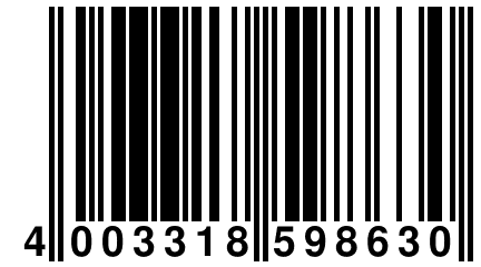 4 003318 598630