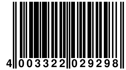 4 003322 029298