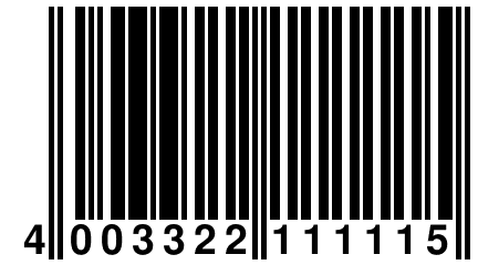 4 003322 111115