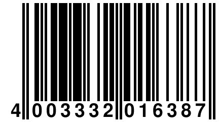 4 003332 016387