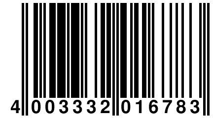 4 003332 016783