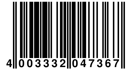 4 003332 047367