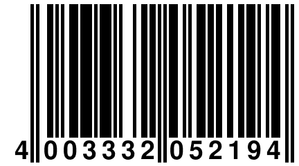 4 003332 052194