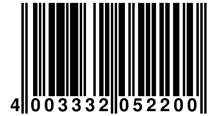 4 003332 052200