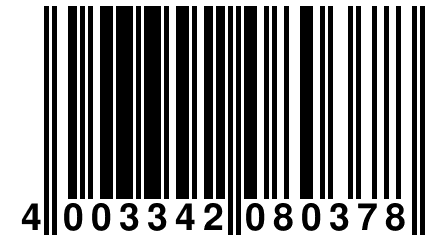 4 003342 080378