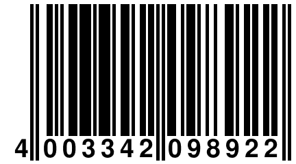 4 003342 098922