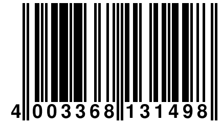 4 003368 131498