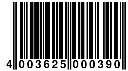 4 003625 000390