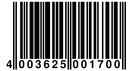 4 003625 001700