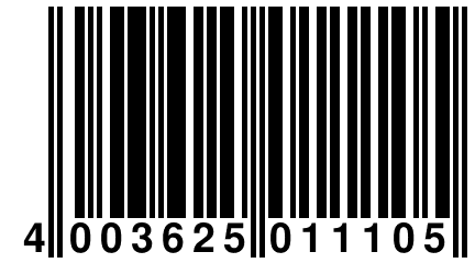 4 003625 011105