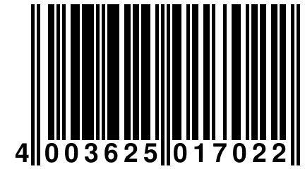 4 003625 017022