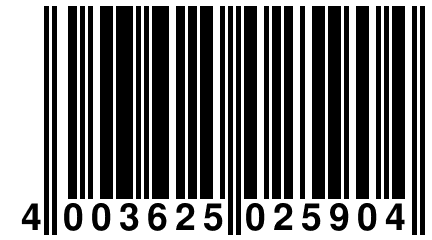 4 003625 025904