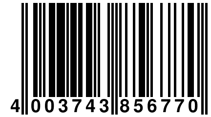 4 003743 856770