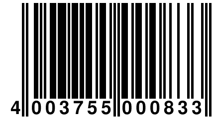 4 003755 000833