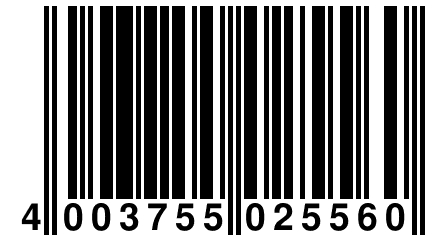 4 003755 025560