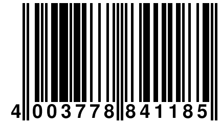 4 003778 841185