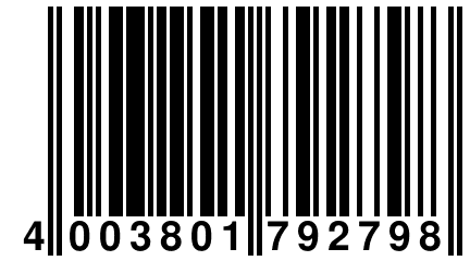 4 003801 792798