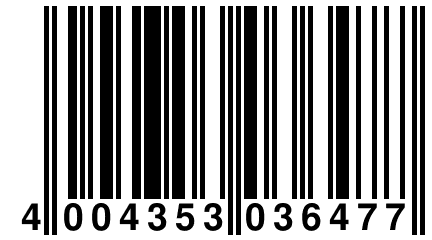 4 004353 036477