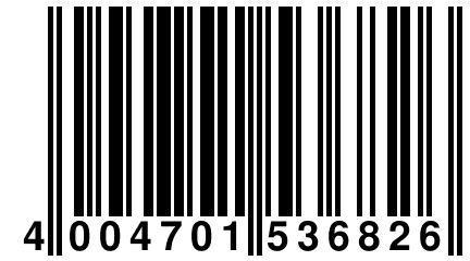 4 004701 536826