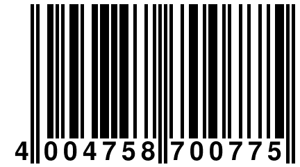 4 004758 700775