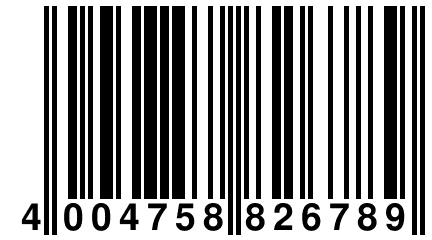 4 004758 826789