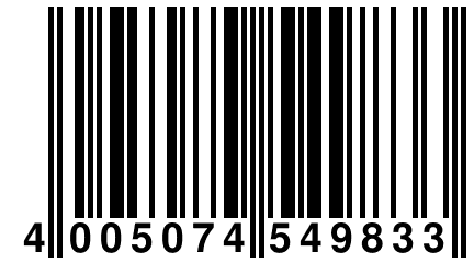 4 005074 549833