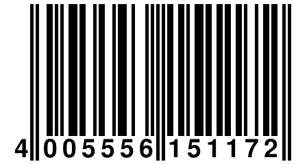 4 005556 151172