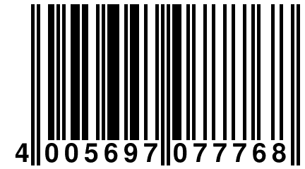 4 005697 077768