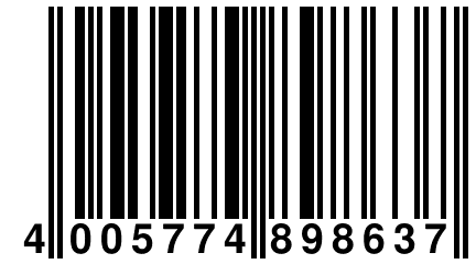 4 005774 898637