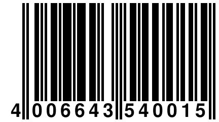 4 006643 540015