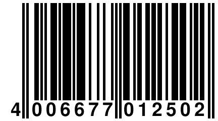 4 006677 012502