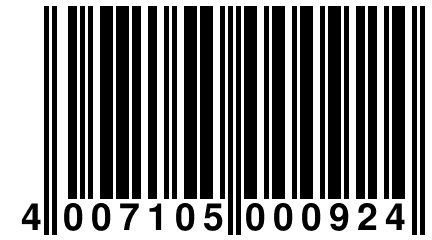 4 007105 000924