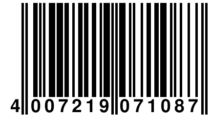 4 007219 071087