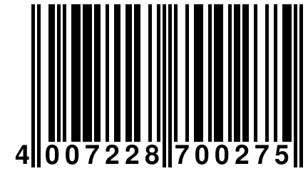 4 007228 700275